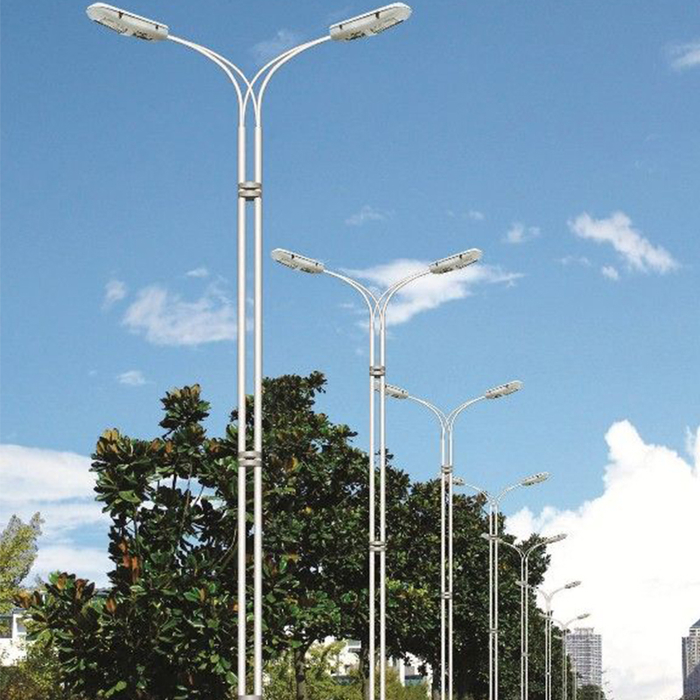 Hot-dip galvanized  Lighting Pole