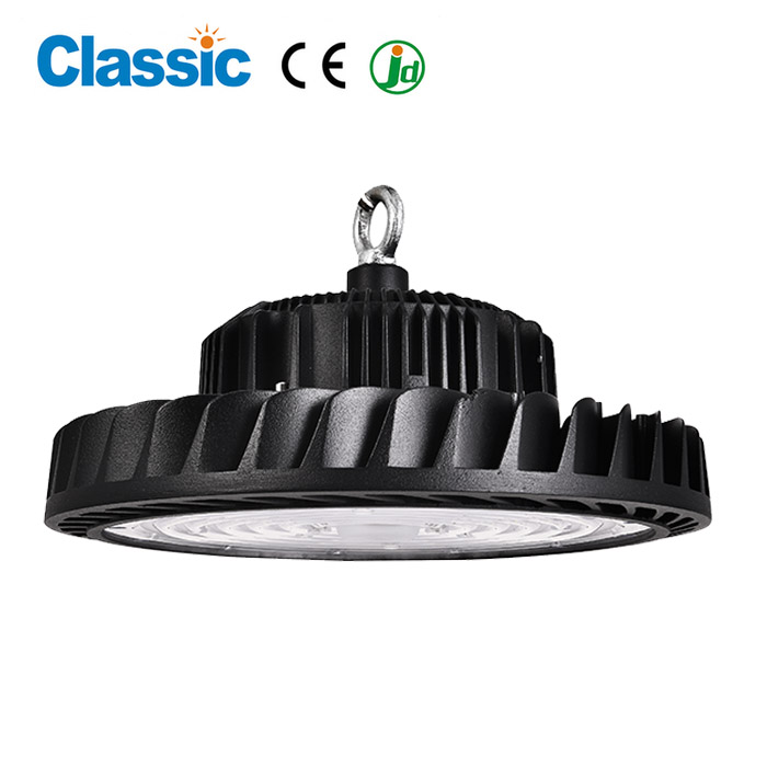 JD-HB189 die-casting aluminum for warehouse exhibition factory sensor ufo led high bay light